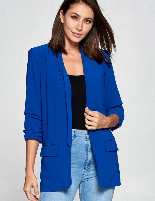 Boyfriend Blazer Royal - NIXII Clothing