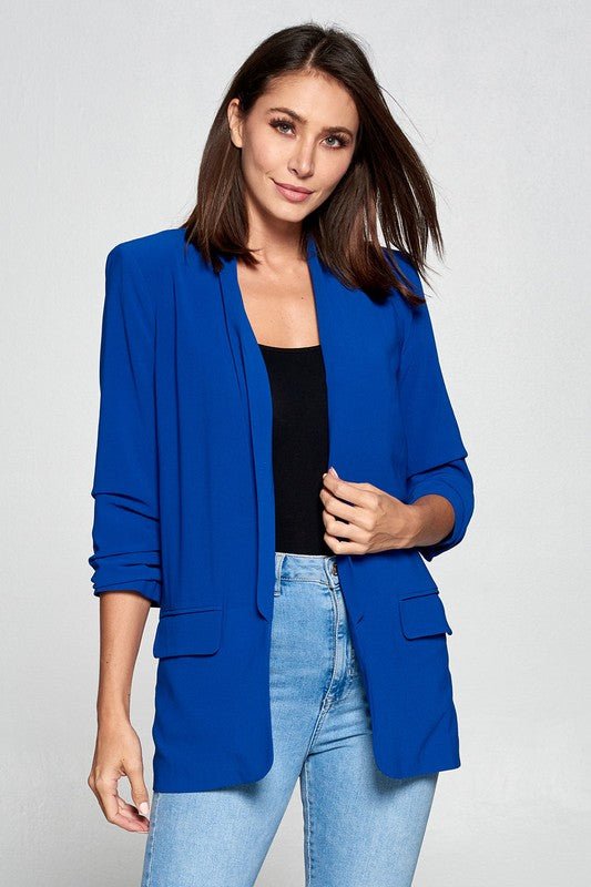 Boyfriend Blazer Royal - NIXII Clothing
