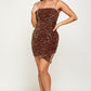 Brown Sequin Mini - NIXII Clothing