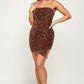 Brown Sequin Mini - NIXII Clothing