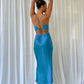 CHAYA SLIP DRESS - OCEAN - NIXII Clothing