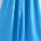 Clara Satin Blue Midi Dress - NIXII Clothing