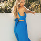 Elaine Blue Jumpsuit - NIXII Clothing