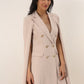 Eliza Cape Jacket Beige - NIXII Clothing
