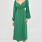Emerald Green Midi Dress - NIXII Clothing