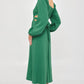 Emerald Green Midi Dress - NIXII Clothing