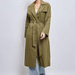 Gille Khaki Trench Coat - NIXII Clothing