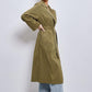 Gille Khaki Trench Coat - NIXII Clothing