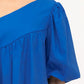 Gracie Blue One Shoulder Mini - NIXII Clothing