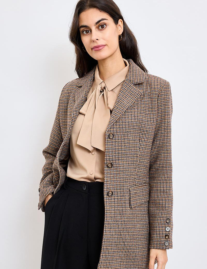 Jo Plaid Jacket - NIXII Clothing