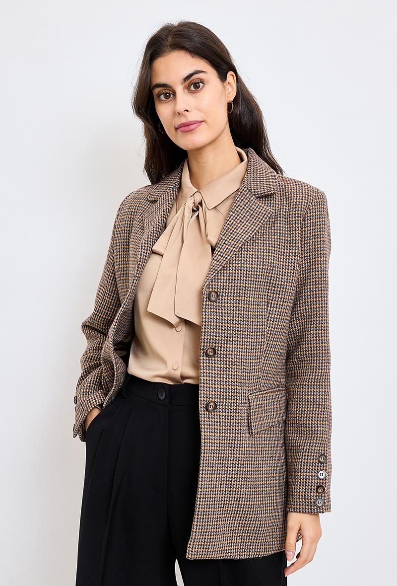 Jo Plaid Jacket - NIXII Clothing