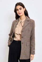 Jo Plaid Jacket - NIXII Clothing