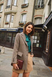 Jo Plaid Jacket - NIXII Clothing