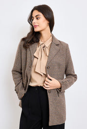 Jo Plaid Jacket - NIXII Clothing