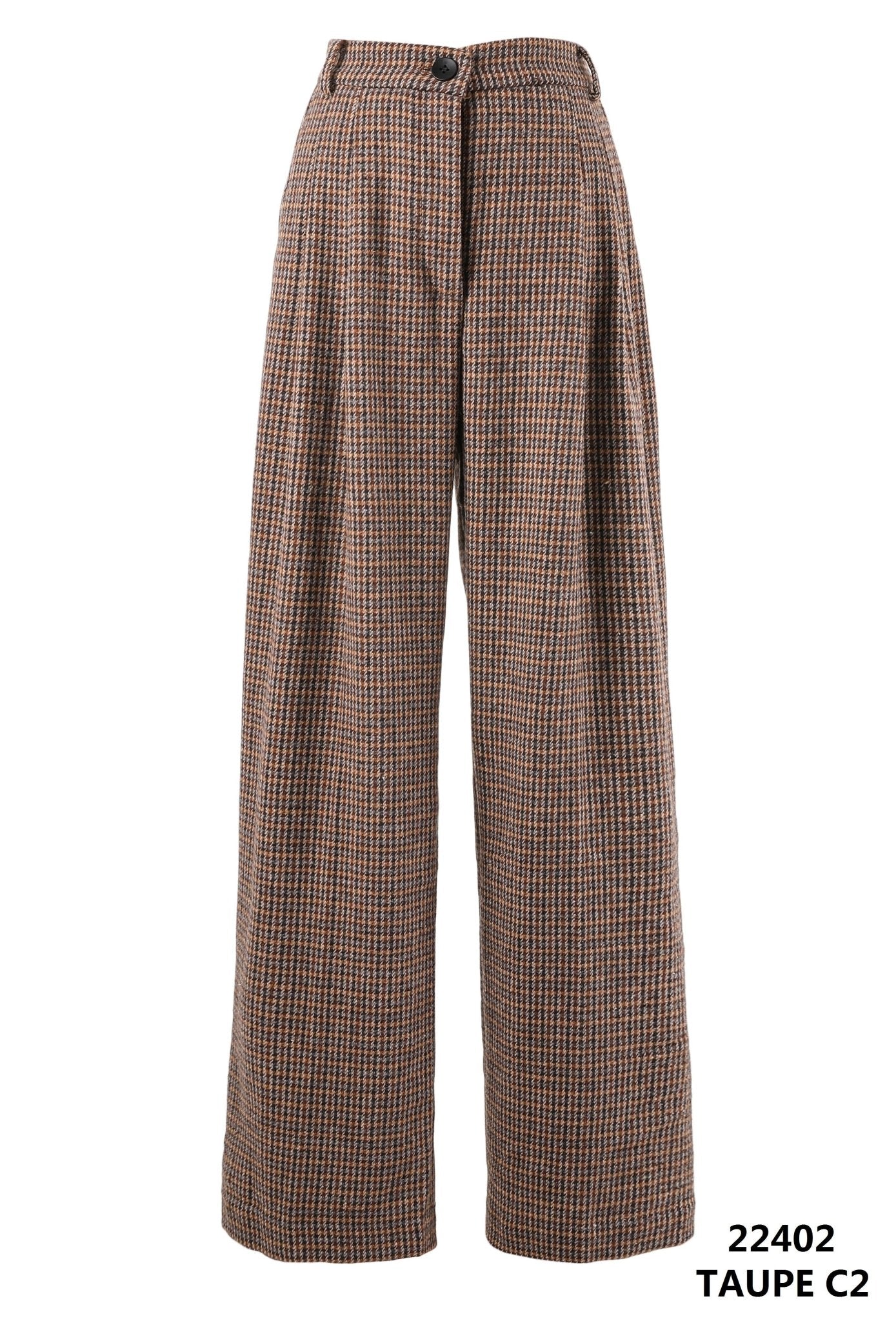 Jo Plaid Pants - NIXII Clothing