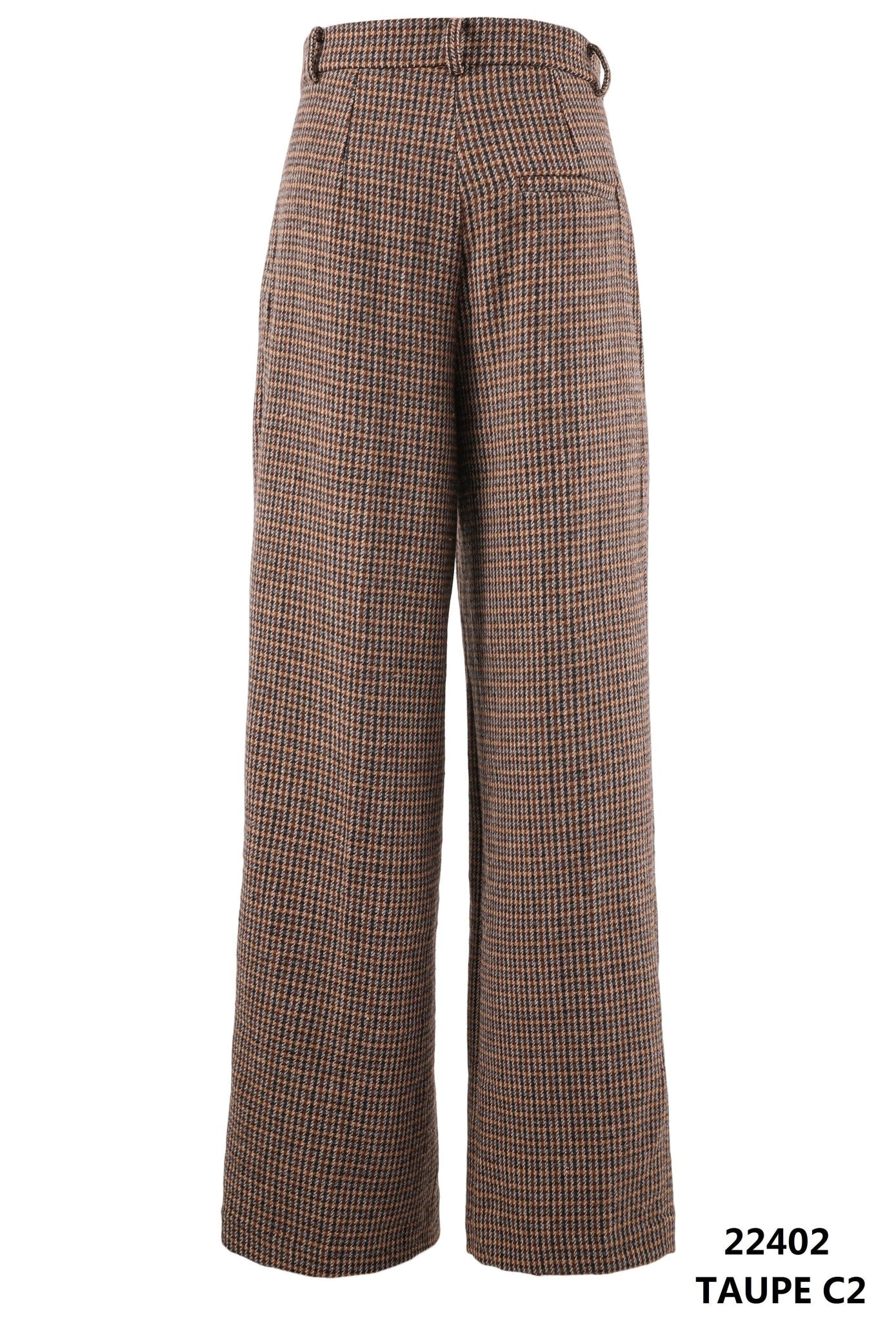 Jo Plaid Pants - NIXII Clothing