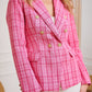 Lauren Tweed Pink Jacket - NIXII Clothing