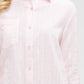 Striped Fabric Ho-lo Tunic Shirt - NIXII Clothing