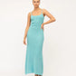 Summer Aqua Knit Maxi Dress - NIXII Clothing