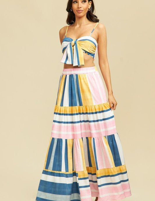 SUMMER STRIPE TOP - NIXII Clothing
