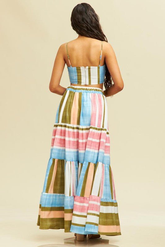 SUMMER STRIPE TOP - NIXII Clothing