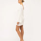 White Crochet Mini Dress - NIXII Clothing