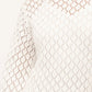 White Crochet Mini Dress - NIXII Clothing